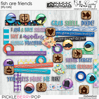 Magic Moments: Fish Are Friends Itty Bits