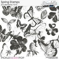 Spring Stamps (CU stamps) 210 by Simplette