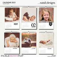 2023 Calendar White