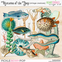 Mysteries of the Deep Vintage Creatures