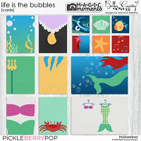 Magic Moments: Life is the Bubbles Journal Cards