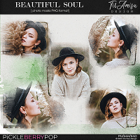 Beautiful Soul ~ photo masks by TirAmisu design 