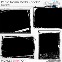 Photo Frame Masks (CU) pack 3 by Simplette