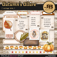 Autumn's Allure Collage Bits by JB Studiio