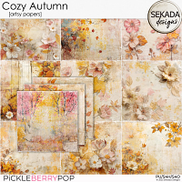 Cozy Autumn [artsy papers] by Sekada Designs