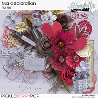 Ma Declaration (full kit) by Simplette