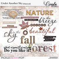 Under Another Sky-Word art