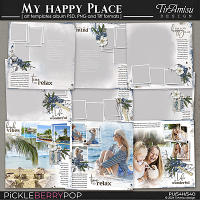 My Happy Place ~ Art Templates Album by TirAmisu design