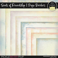 Seeds of Friendship | Page Borders