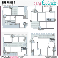 {CU} Life Pages 4 Templates by JB Studio