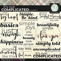 It's Not Complicated: WordArt