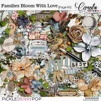 Families Bloom With Love-Page Kit