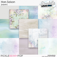 Hors Saison (papers) by Simplette