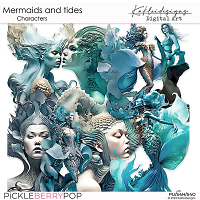 Mermaids and Tides Characters