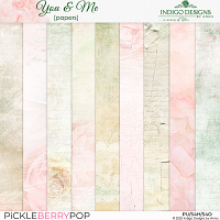 You & Me  Papers Pack by Indigo Designs 