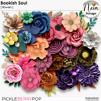 Bookish Soul - Flowers - by Neia Scraps