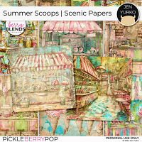 Summer Scoops | Scenic Papers