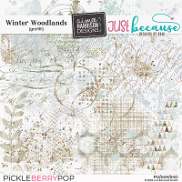 Winter Woodlands Grafitti by JB Studio and Aimee Harrison Designs