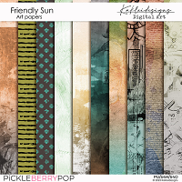 Friendly Sun Art Papers