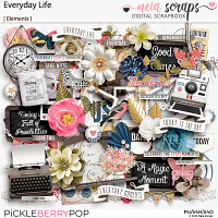 Everyday Life - Elements - by Neia Scraps