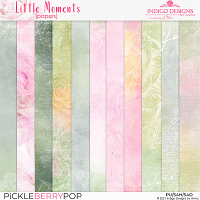 Little Moments Papers Pack by Indigo Designs by Anna 