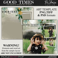 Good Times ~ Art  Template 2 by TirAmisu design  