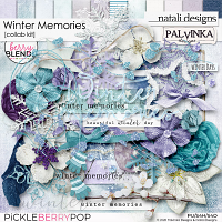 Winter Memories, A Berry Blends Collab Kit