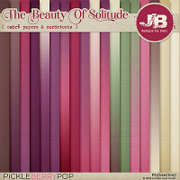 The Beauty Of Solitude Ombré Papers & Cardstocks by JB Studio