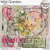 Wild Garden [artsy] by Sekada Designs 