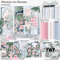 Window on Flowers (collection and QP pack offered)