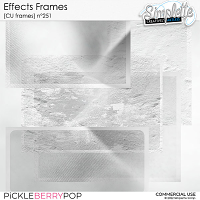 Effects Frames (CU frames) 251 by Simplette