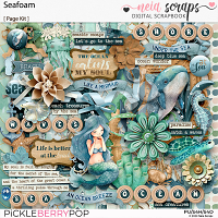 Seafoam - Page Kit - by Neia Scraps