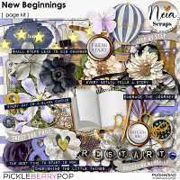 New Beginnings - Page Kit - by Neia Scraps