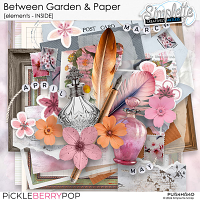 Between Garden and Paper (elements - INSIDE) by Simplette