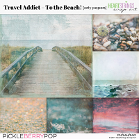 Travel Addict – To the Beach! Arty Papers