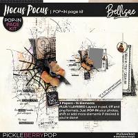 Hocus Pocus POP•iN PAGE KiT by Bellisae Designs