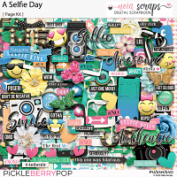 A Selfie Day - Page Kit - by Neia Scraps