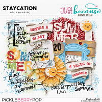 Staycation Misc & Journal Bits by JB Studio