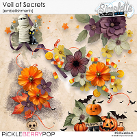 Veil of Secrets (embellishments) by Simplette