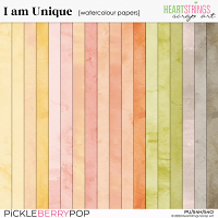 I am Unique Watercolour Papers