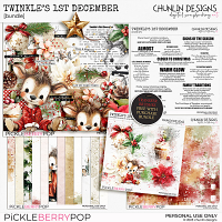Twinkle's 1st December - bundle + free with purchase transfers pack
