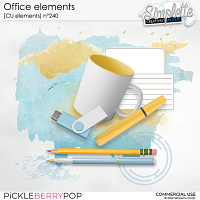 Office elements (CU elements) 240 by Simplette