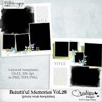 Beautiful Memories Templates Vol.28