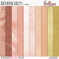 AUTUMN DAYS | solids by Bellisae