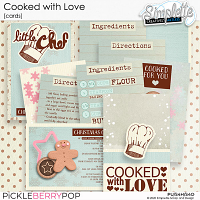 Cooked with Love (cards) by Simplette