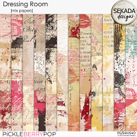 Dressing Room [mix papers] by Sekada Designs 