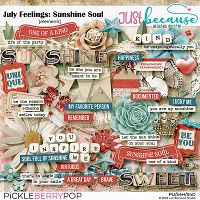 July Feelings: Sunshine Soul Elements by JB Studio