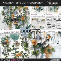 Vacation! Let's Go! Bundle by TirAmisu design