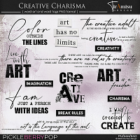 Creative Charisma ~ Word Art  
