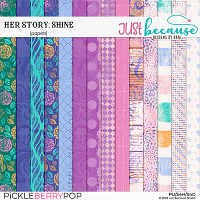 Her Story: Shine Papers by JB Studio